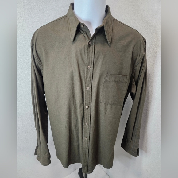 Alfani Faux Suede men's button-down shirt XXL - Picture 1 of 6